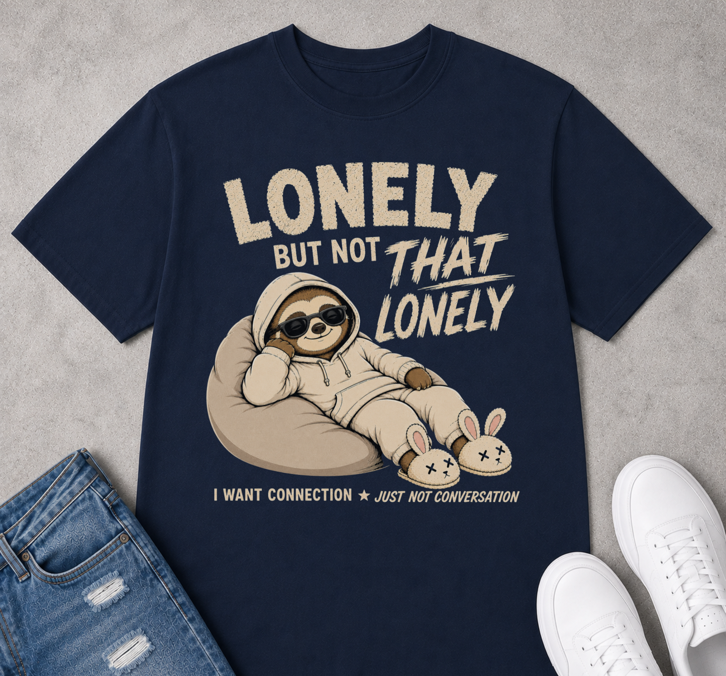 Lonely but not that lonely