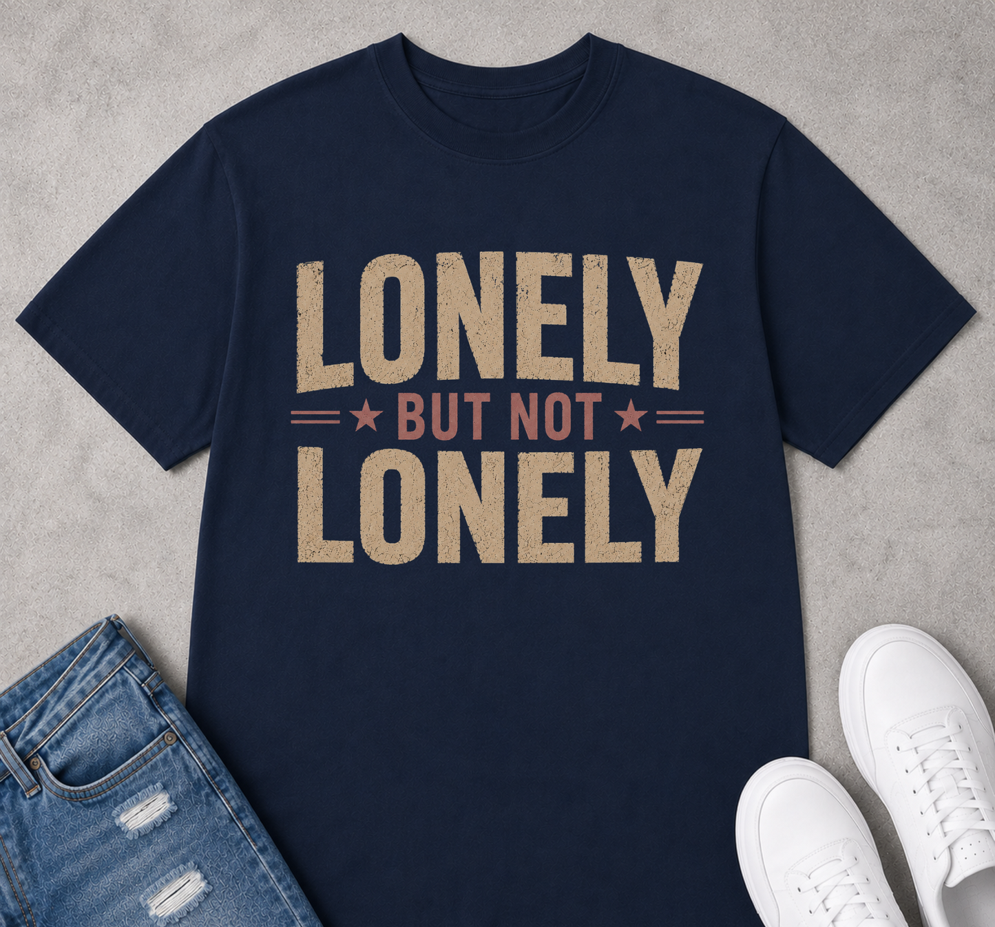 Lonely but not lonely