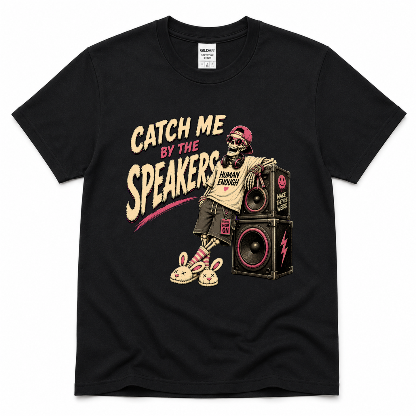 Essentials catch me by the speakers festival tee