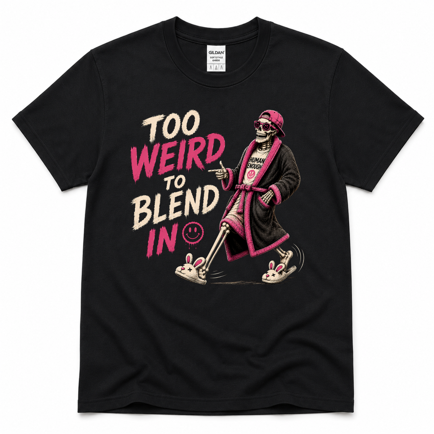 Essentials too weird to fit in skeleton tee