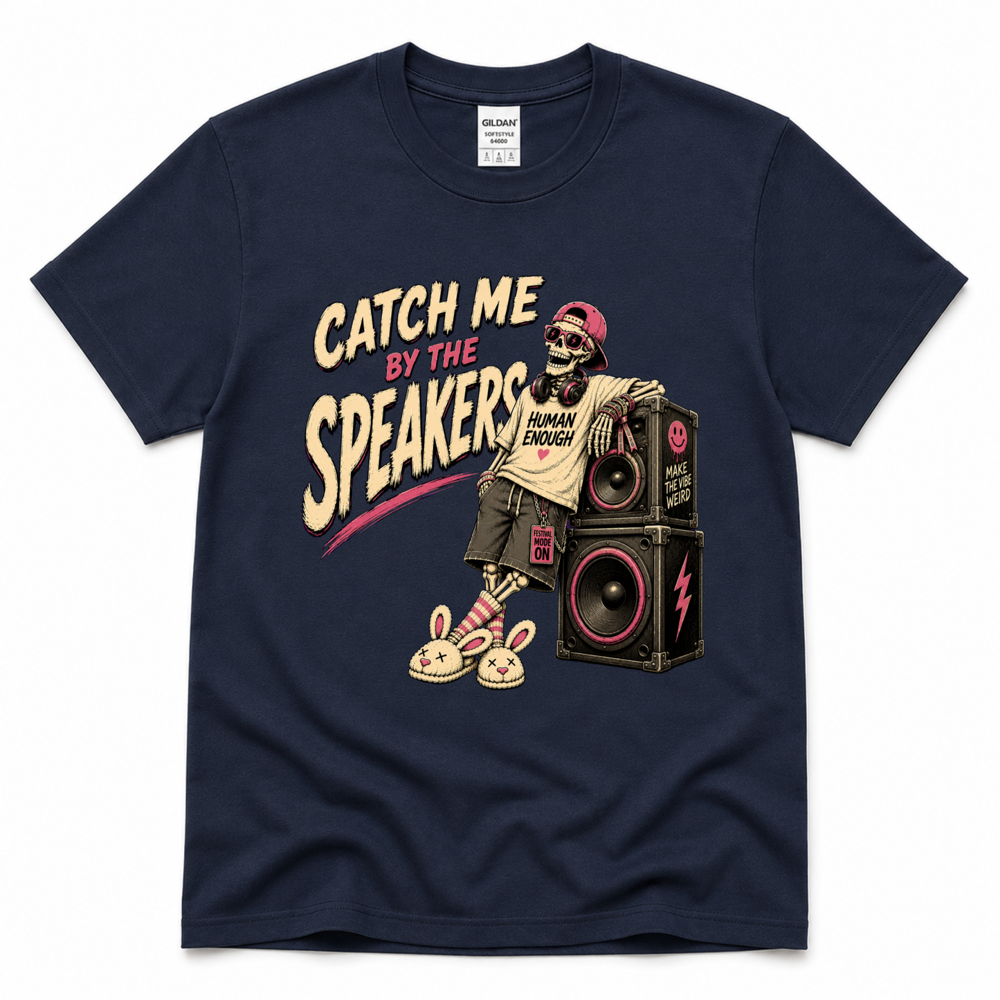 Essentials catch me by the speakers festival tee