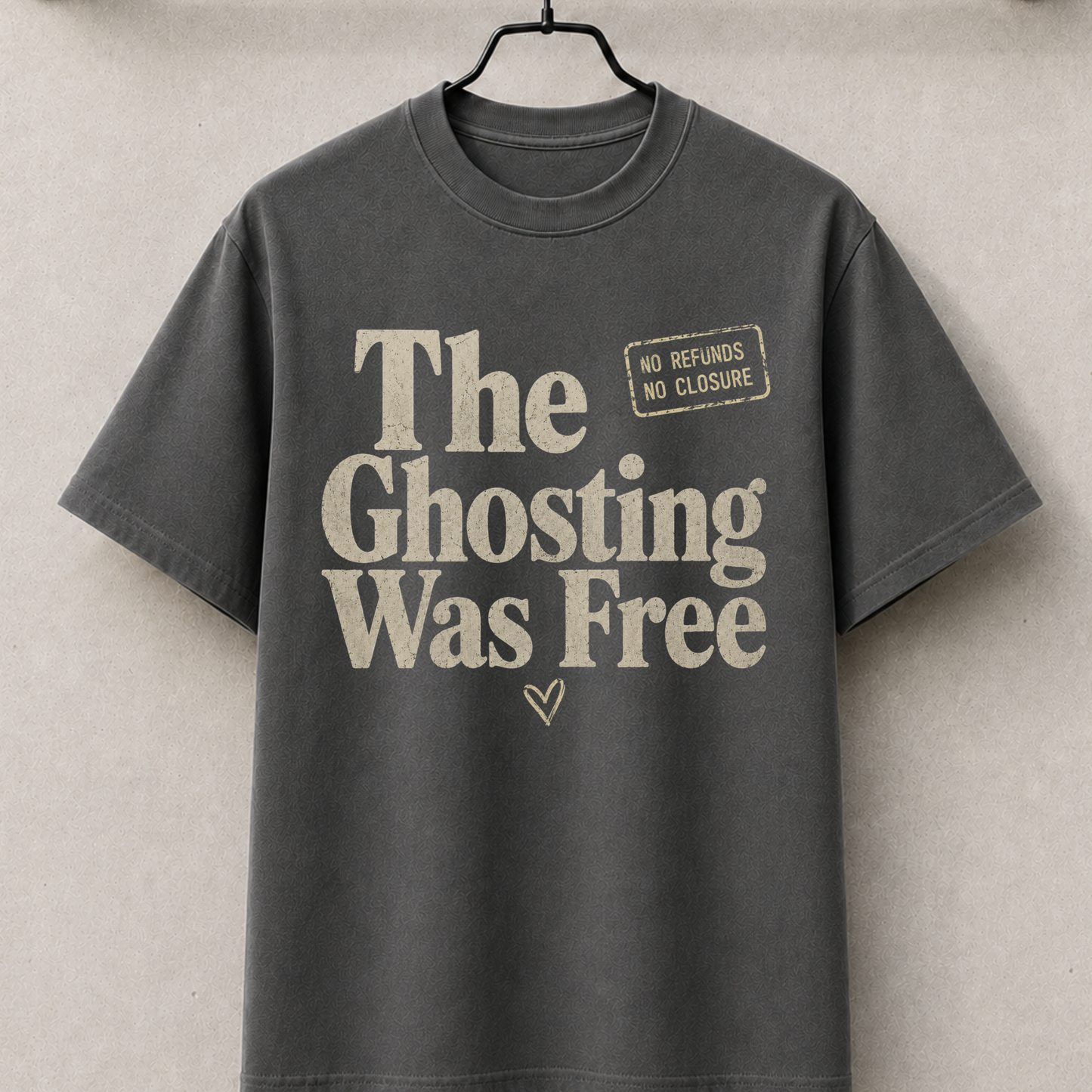 The ghosting was free