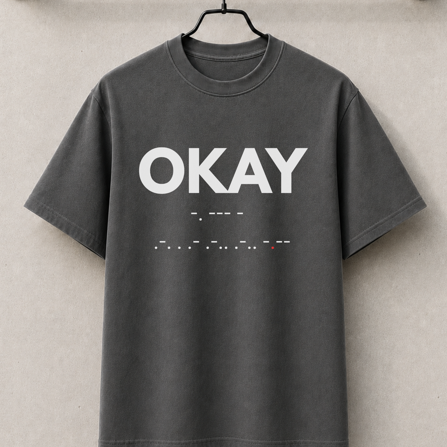 Okay not really hidden message