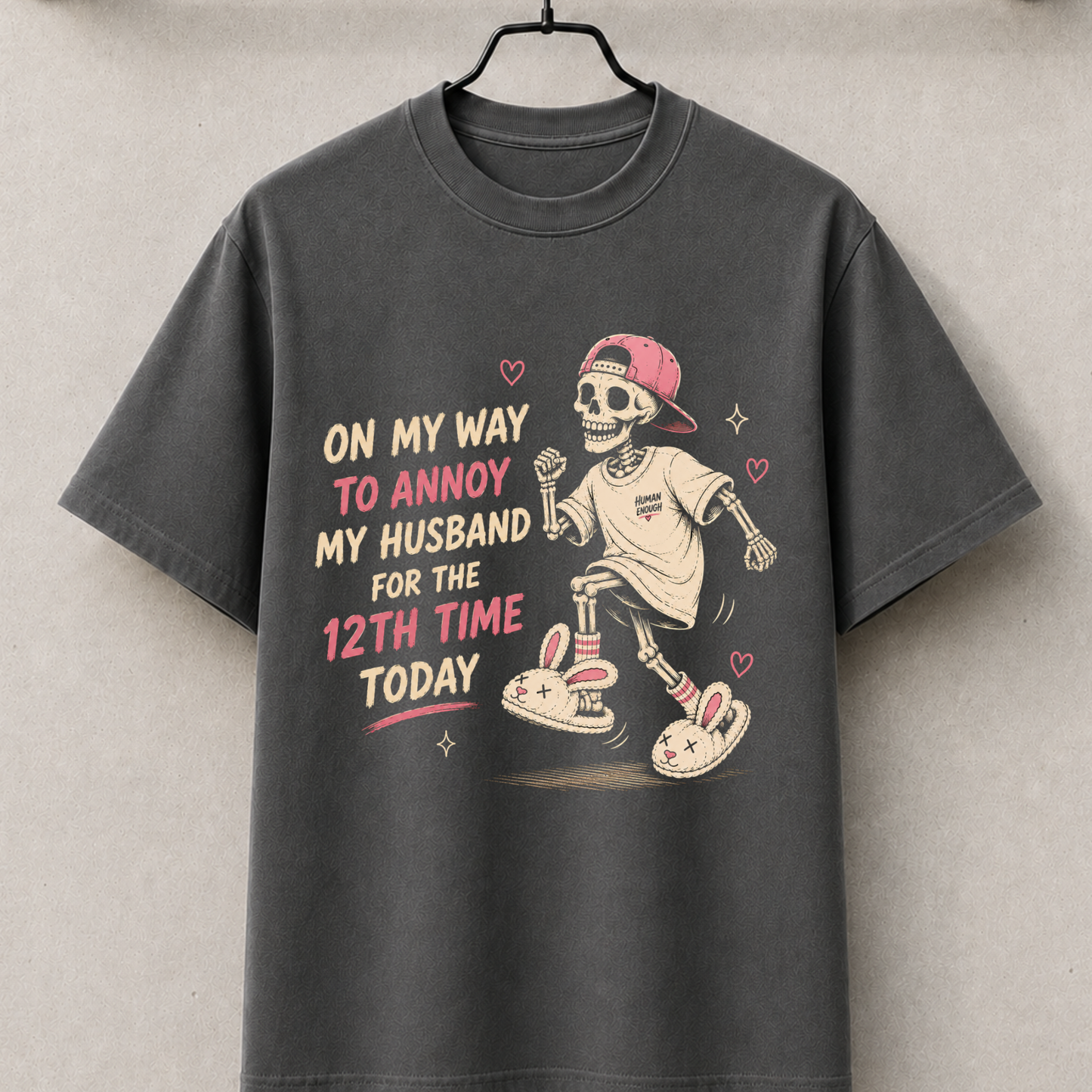 Off to annoy my husband