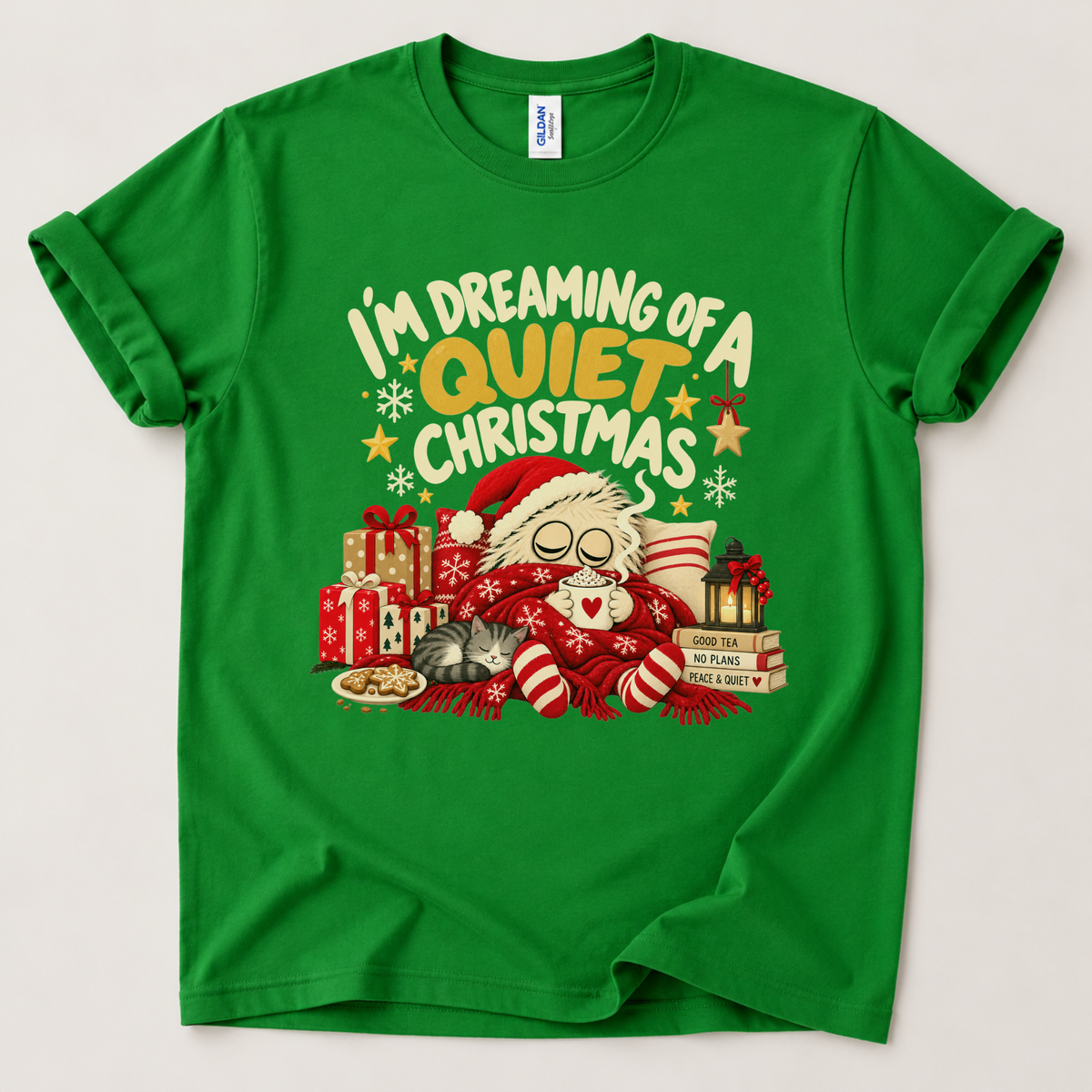 I’m Dreaming of a Quiet Christmas Funny T-Shirt