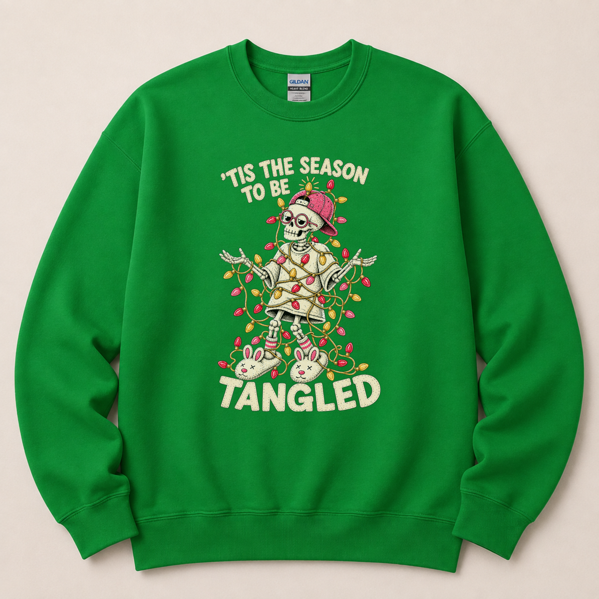 ’Tis the season to be tangled Christmas Jumper