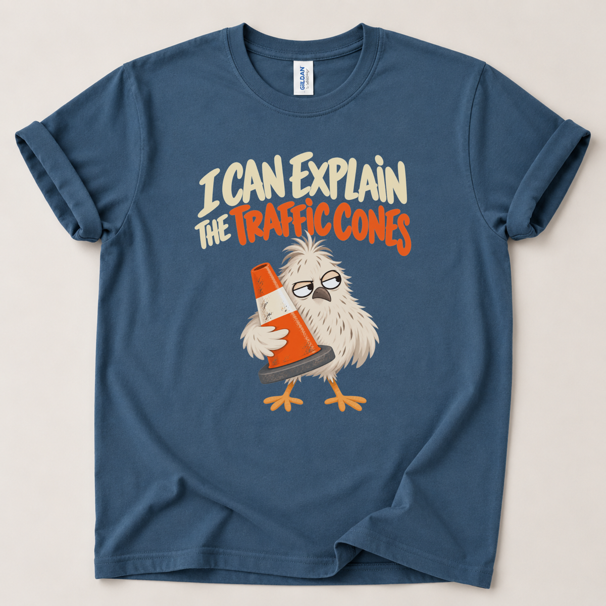 I can explain the traffic cones T-Shirt