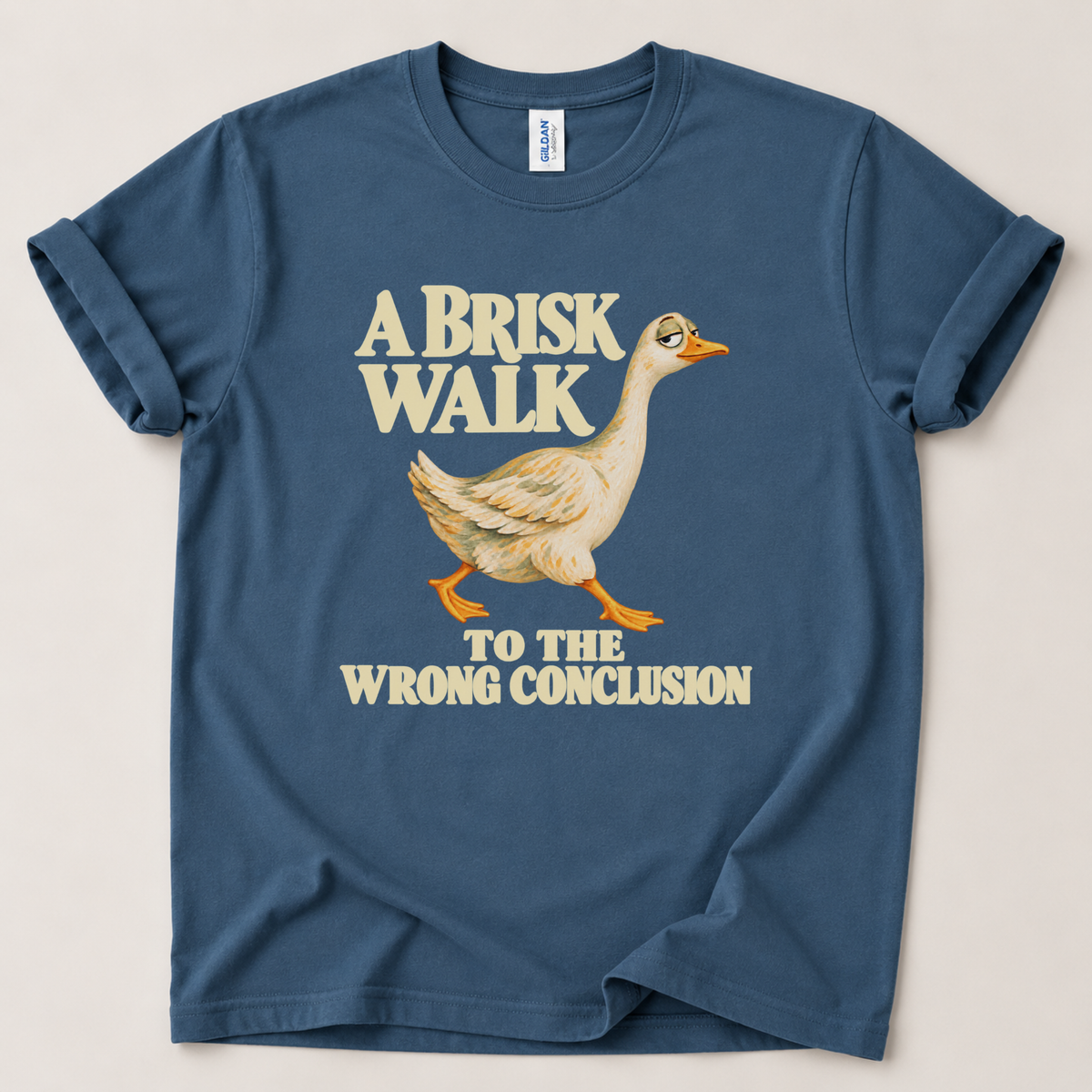 A brisk walk to the wrong conclusion T-Shirt