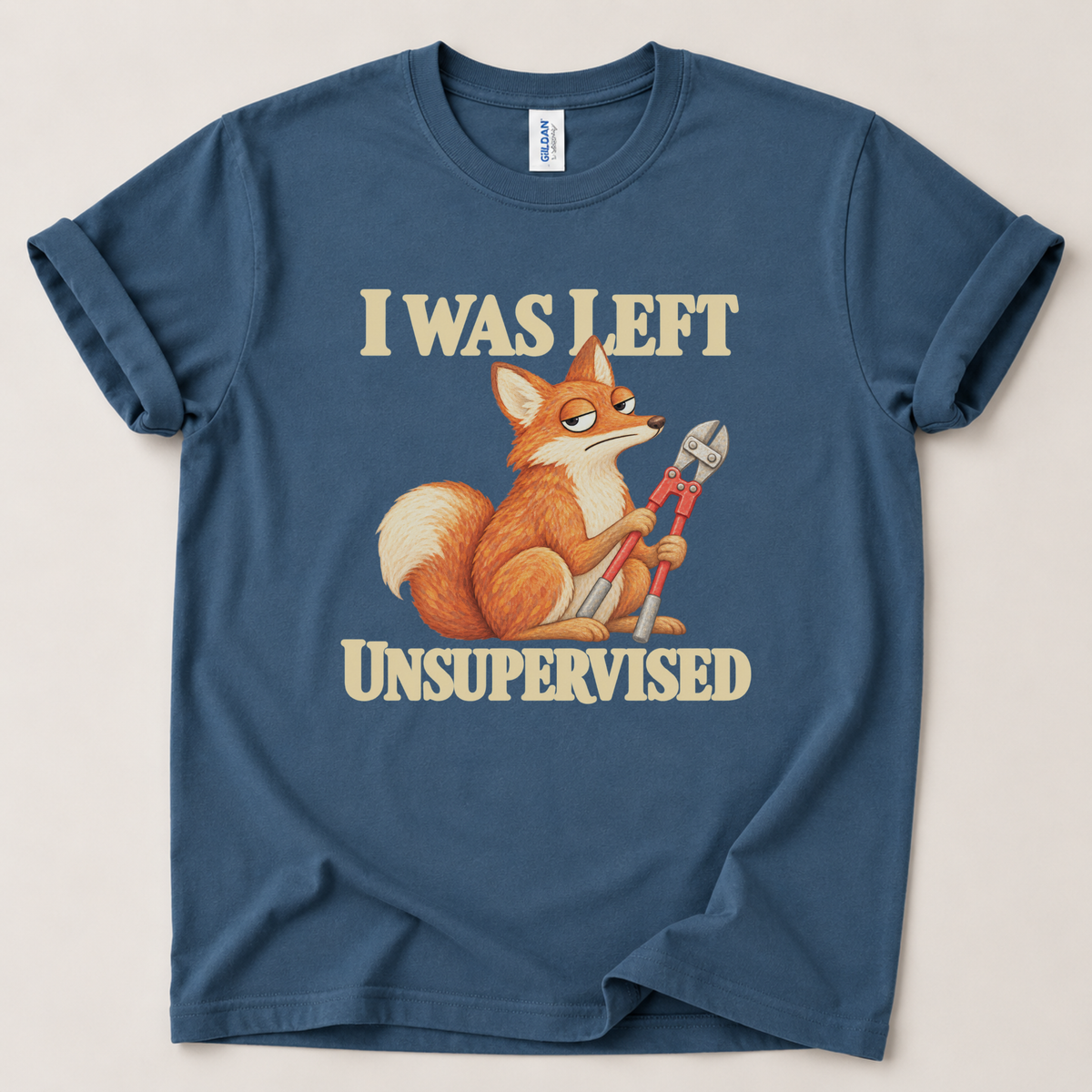 I was left unsupervised fox T-Shirt