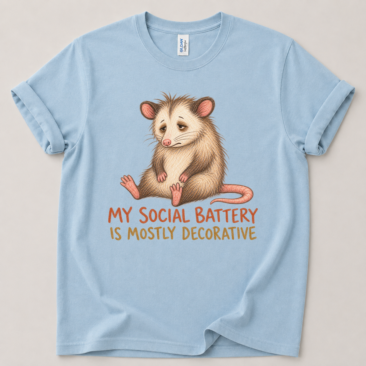 My social battery is mostly decorative T-Shirt