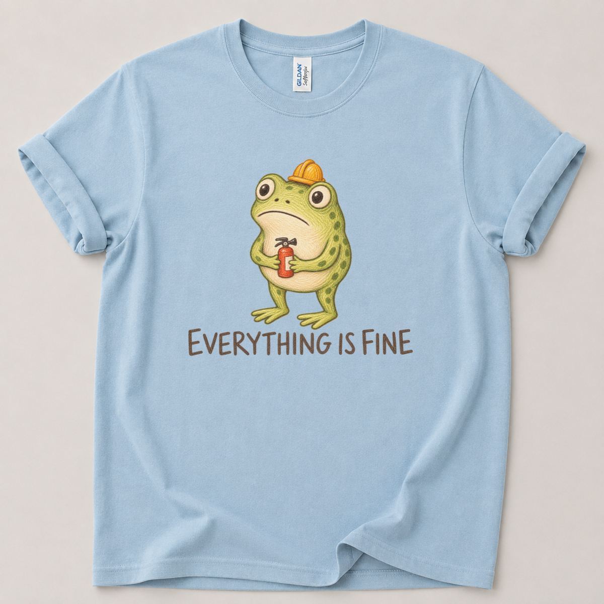 Everything is fine frog T-Shirt