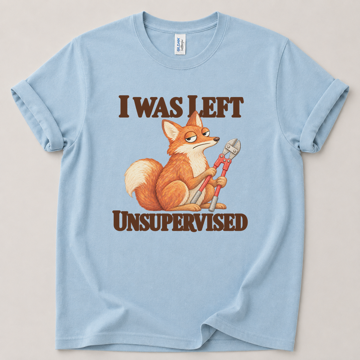 I was left unsupervised fox T-Shirt