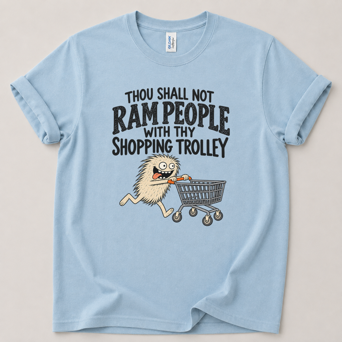 Thou shall not shopping trolley T-Shirt