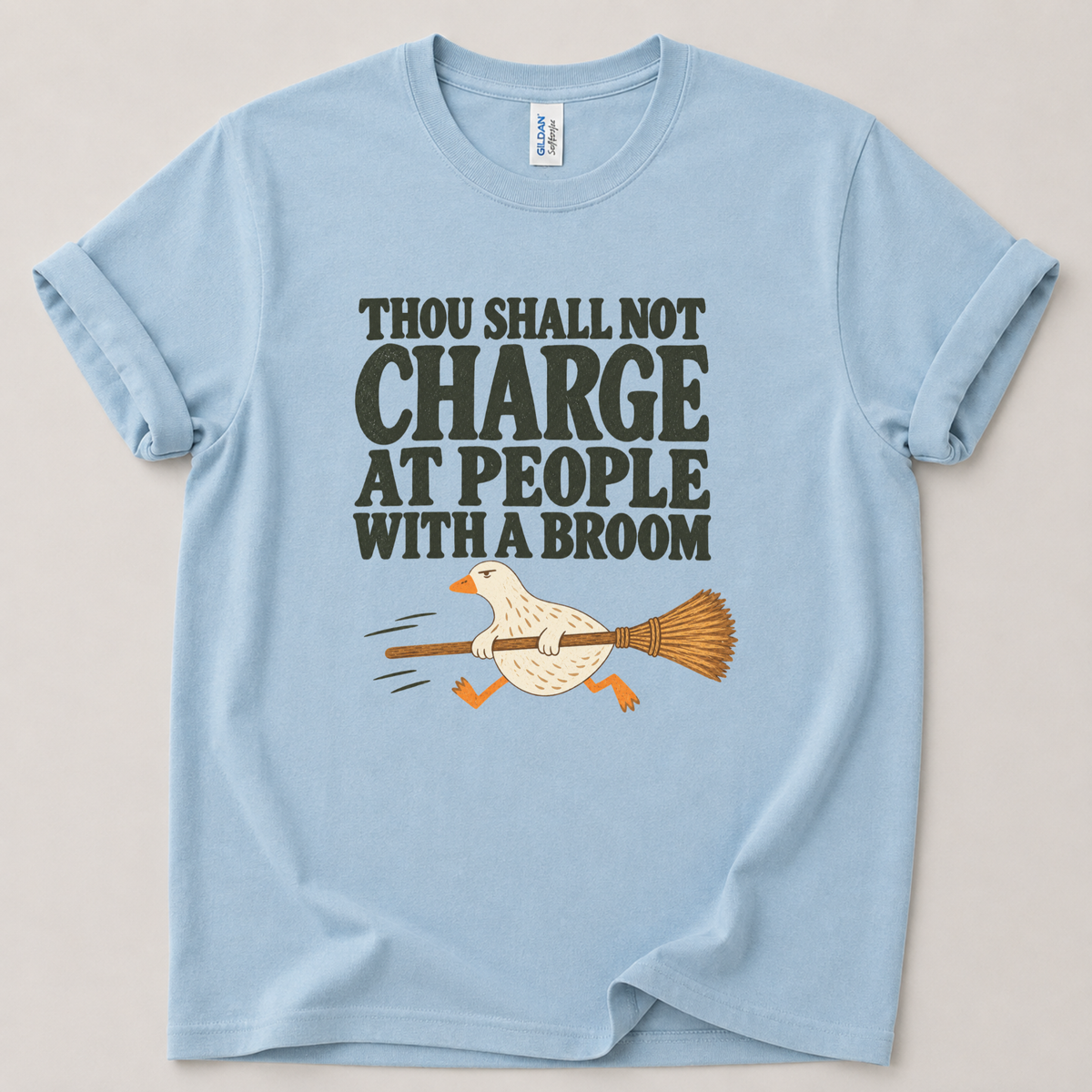 Thou shall not charge at people T-Shirt