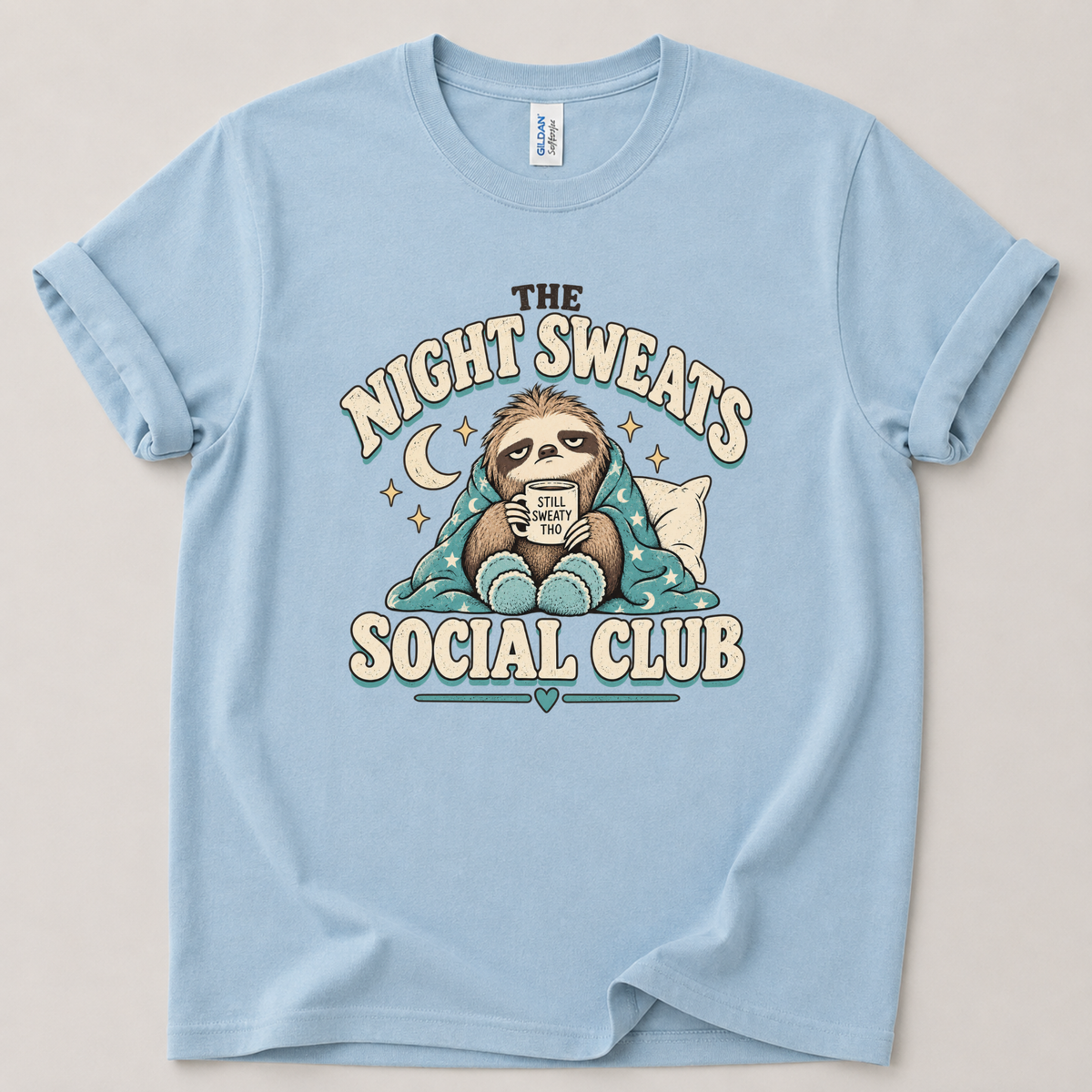 Night sweats social club T-Shirt