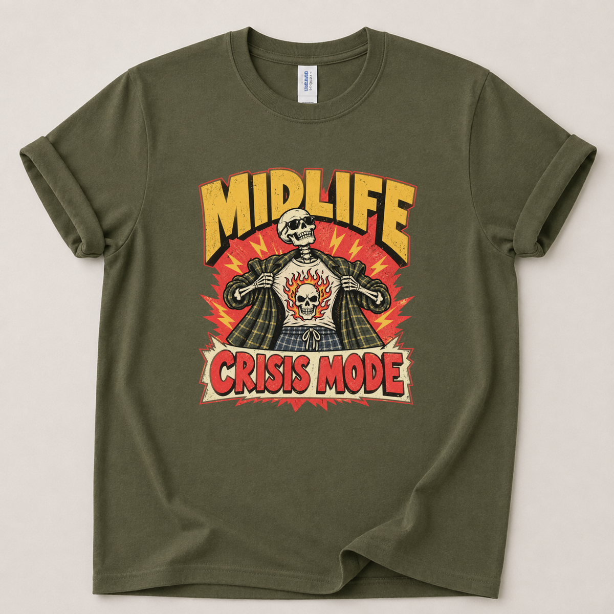 Midlife crisis mode skeleton T-Shirt