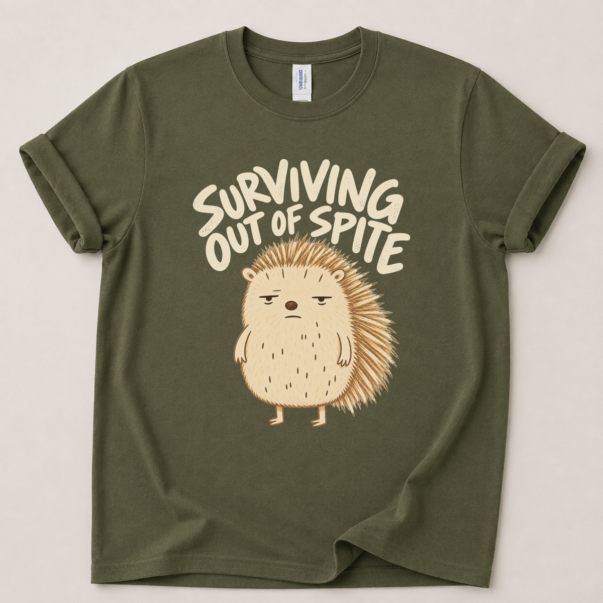 Surviving out of spite hedgehog T-Shirt