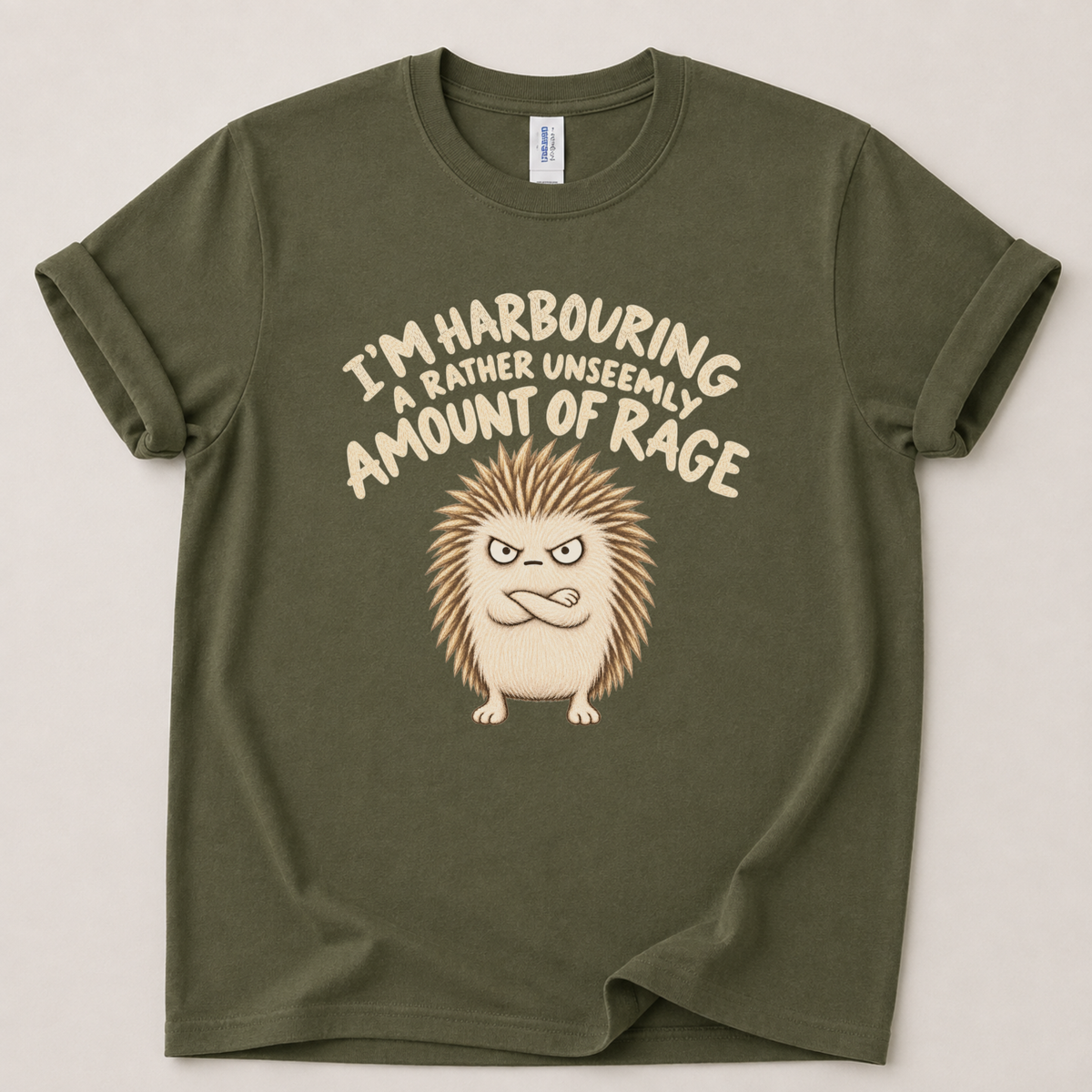 I'm harbouring rage Hedgehog T-Shirt