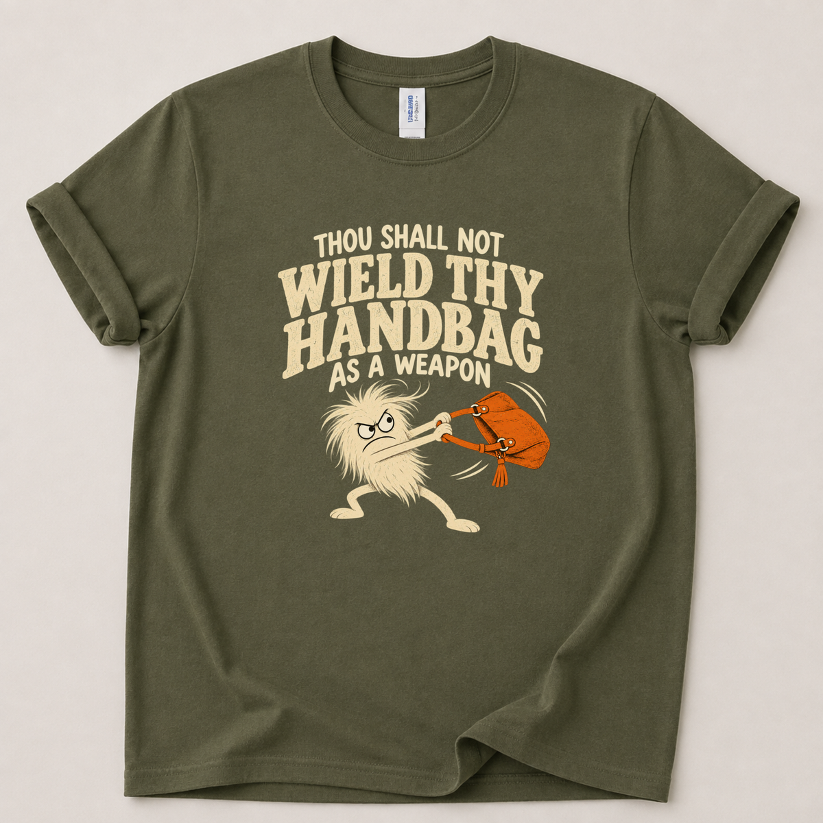 Thou shall not wield thy handbag T-Shirt