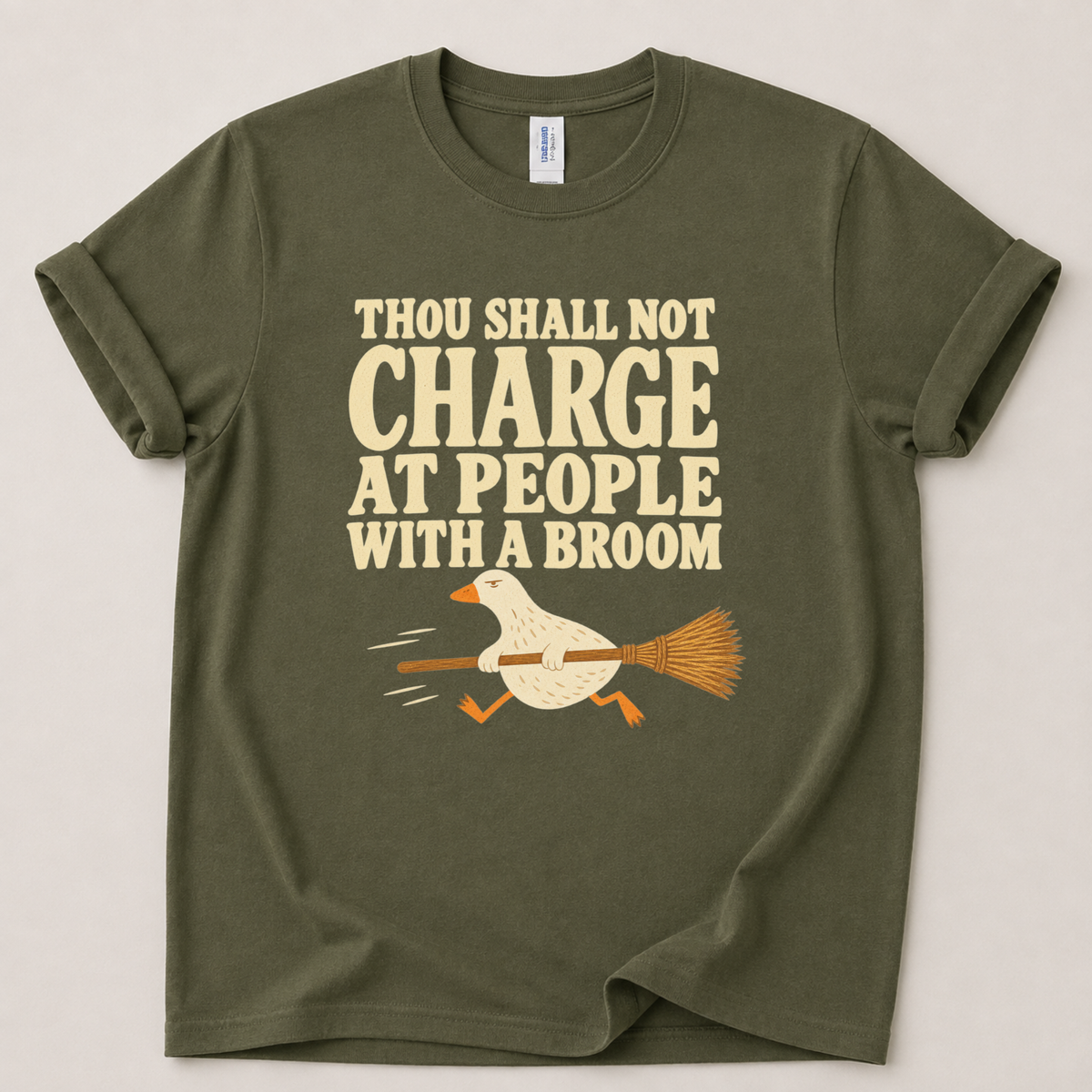 Thou shall not charge at people T-Shirt