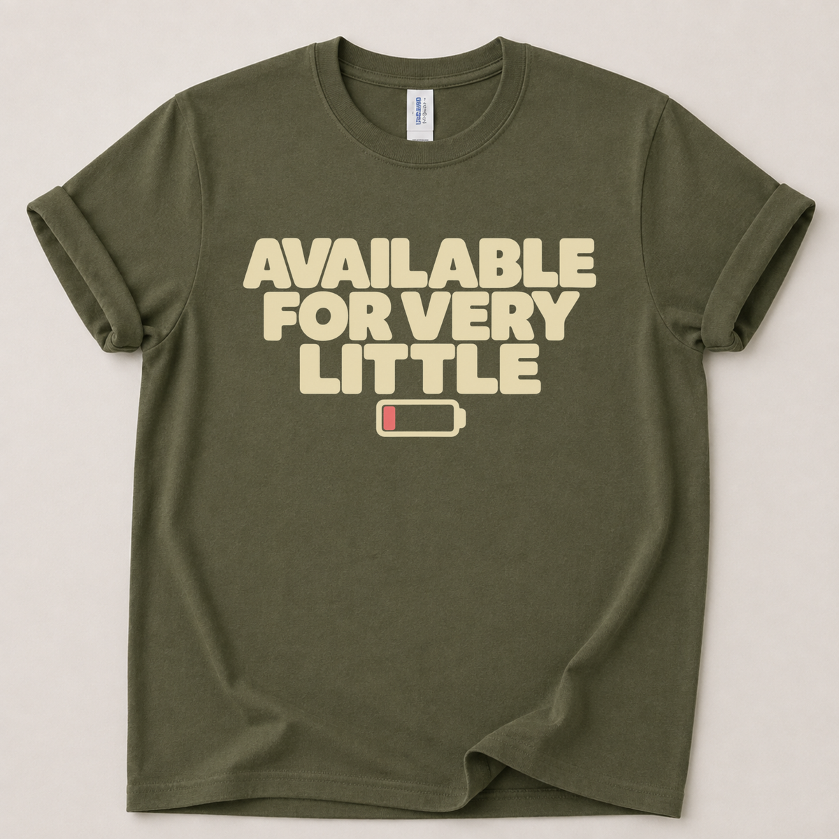 Available for very little low battery T-Shirt