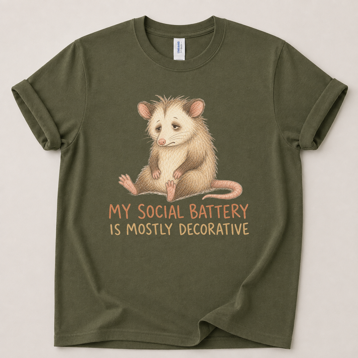 My social battery is mostly decorative T-Shirt
