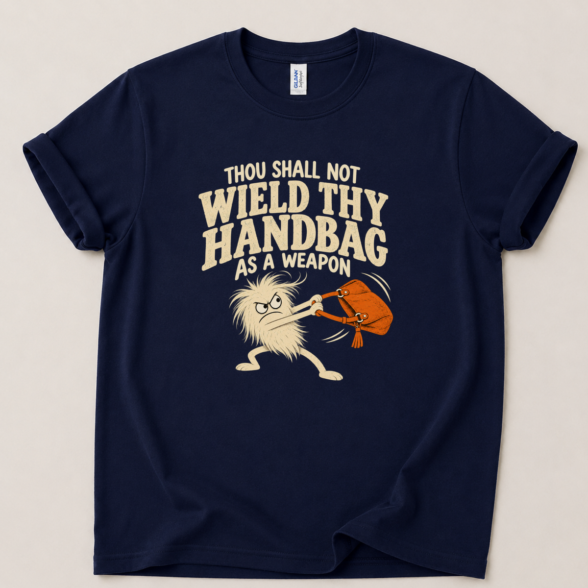 Thou shall not wield thy handbag T-Shirt