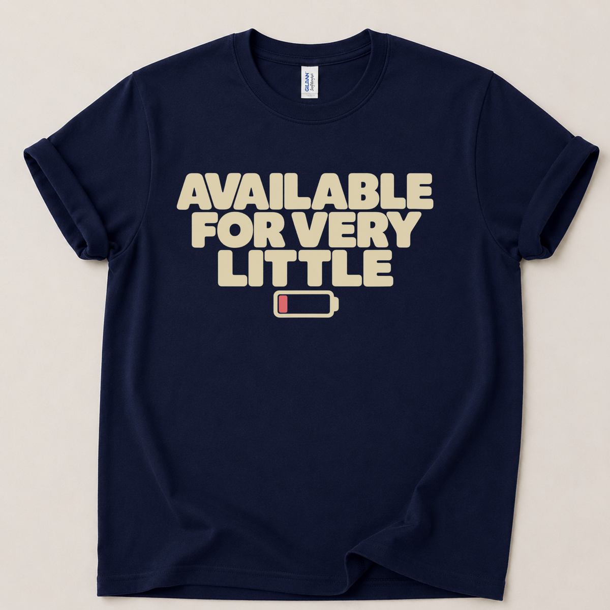 Available for very little low battery T-Shirt
