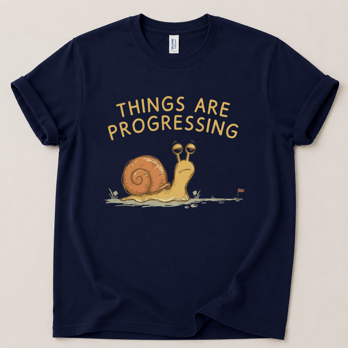Things are progressing snail T-Shirt