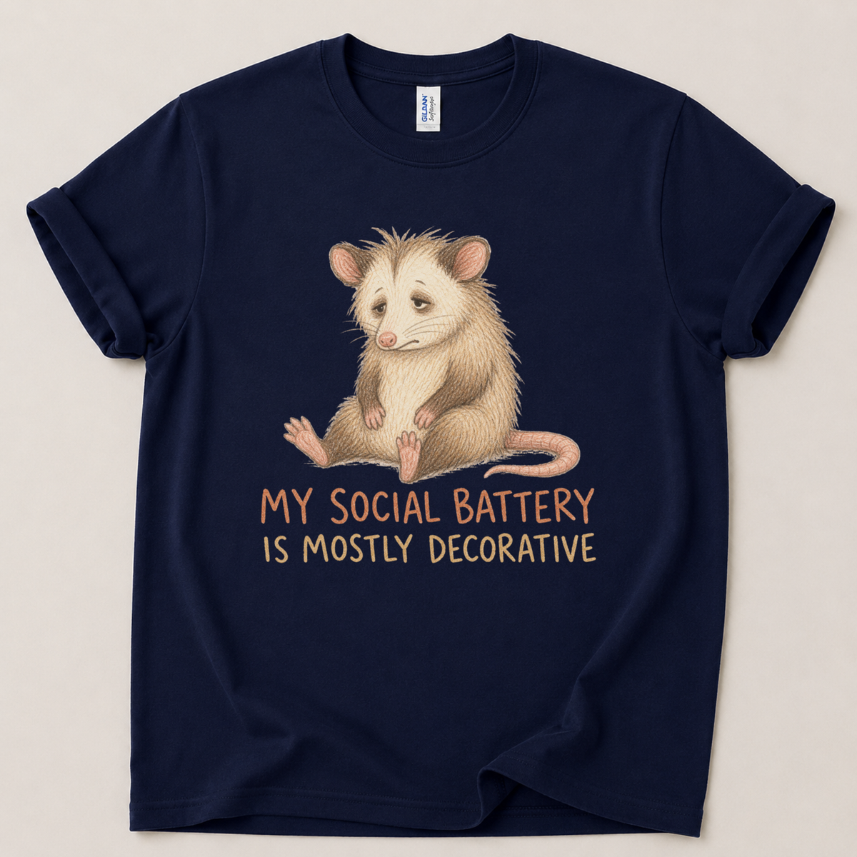 My social battery is mostly decorative T-Shirt