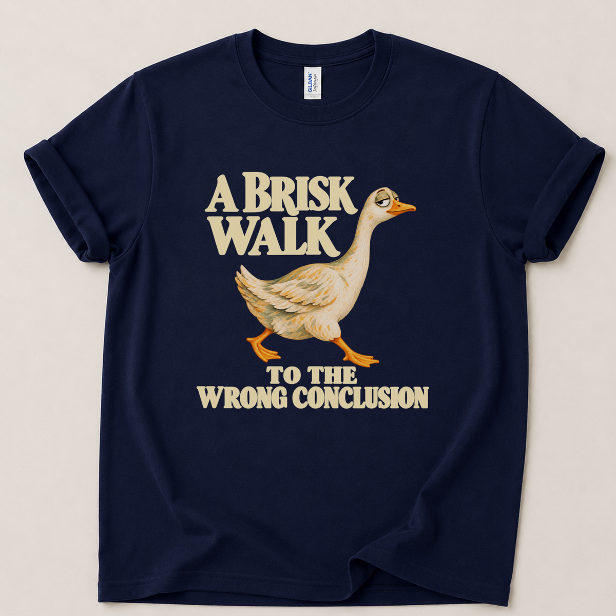 A brisk walk to the wrong conclusion T-Shirt