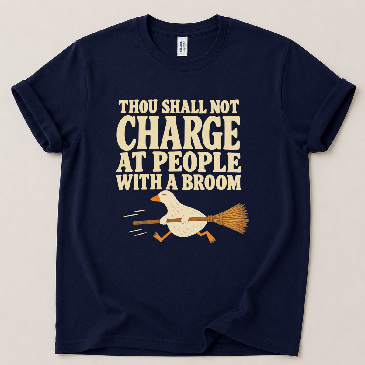 Thou shall not charge at people T-Shirt