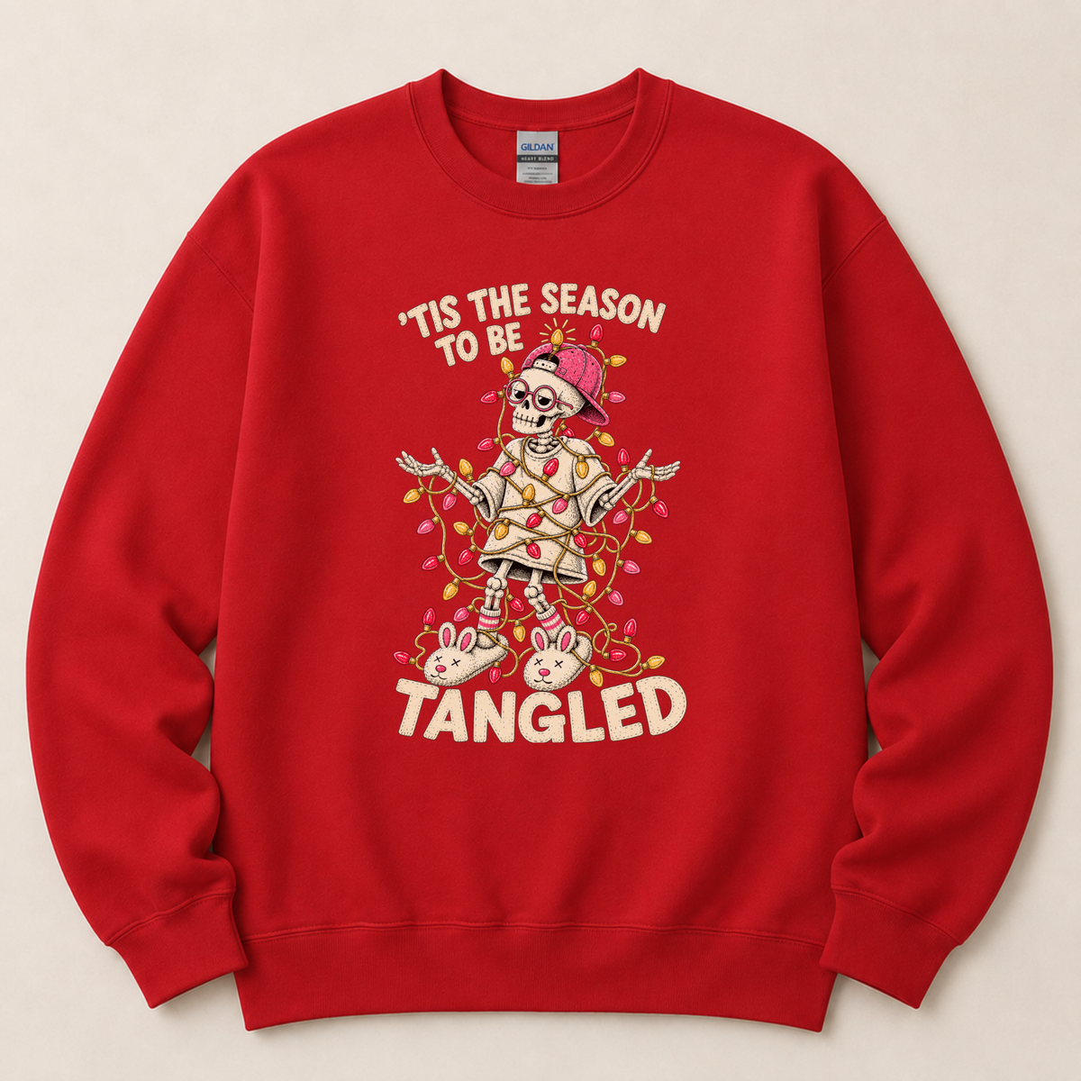 ’Tis the season to be tangled Christmas Jumper
