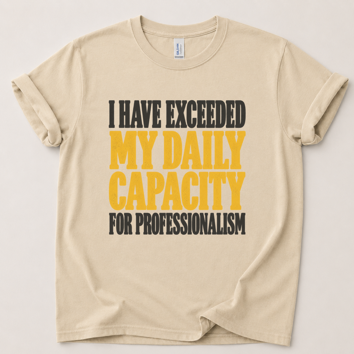 I have exceeded my capacity T-Shirt