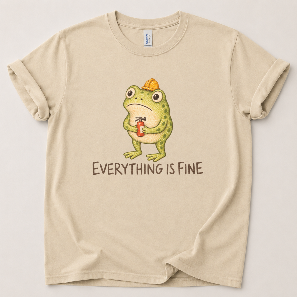 Everything is fine frog T-Shirt