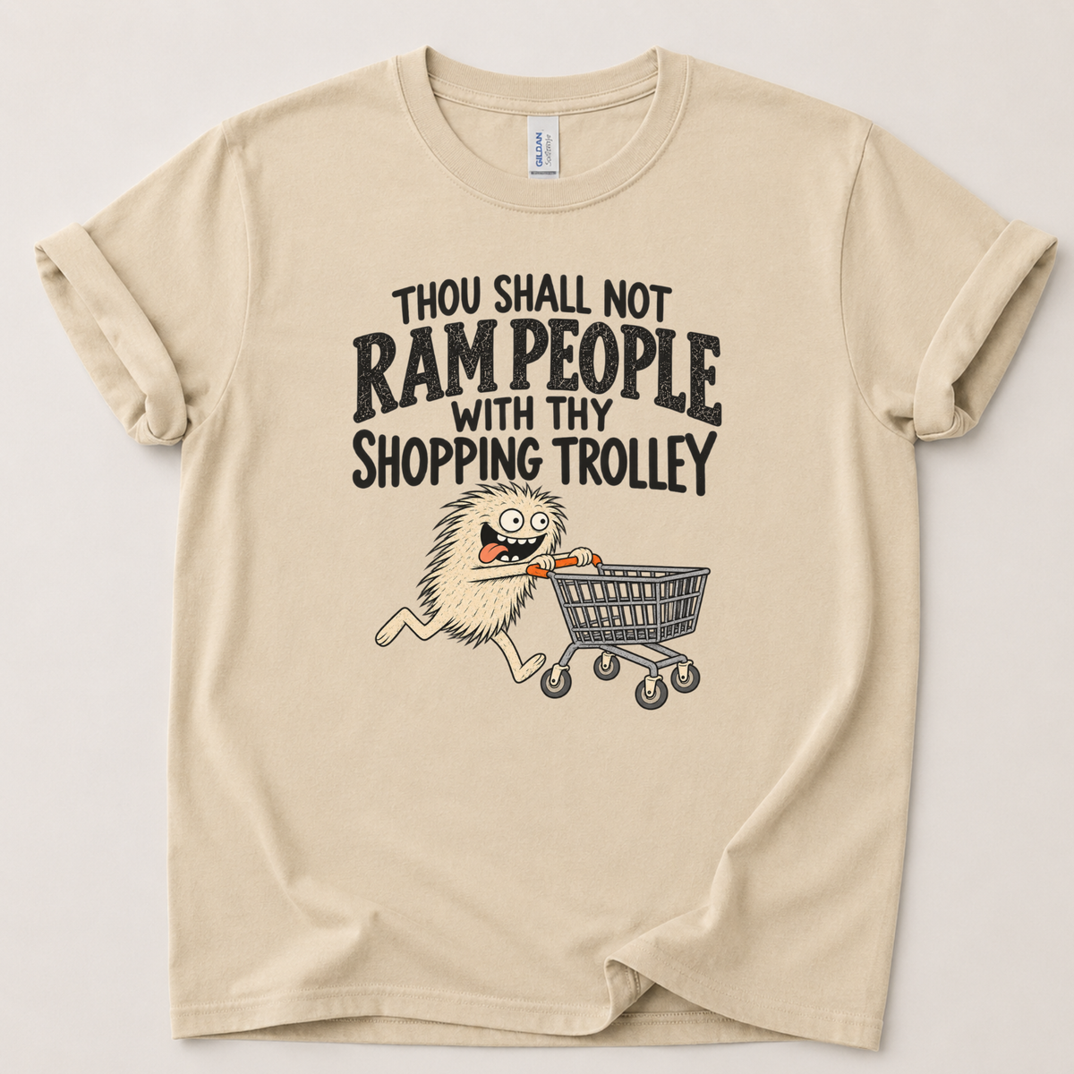 Thou shall not shopping trolley T-Shirt