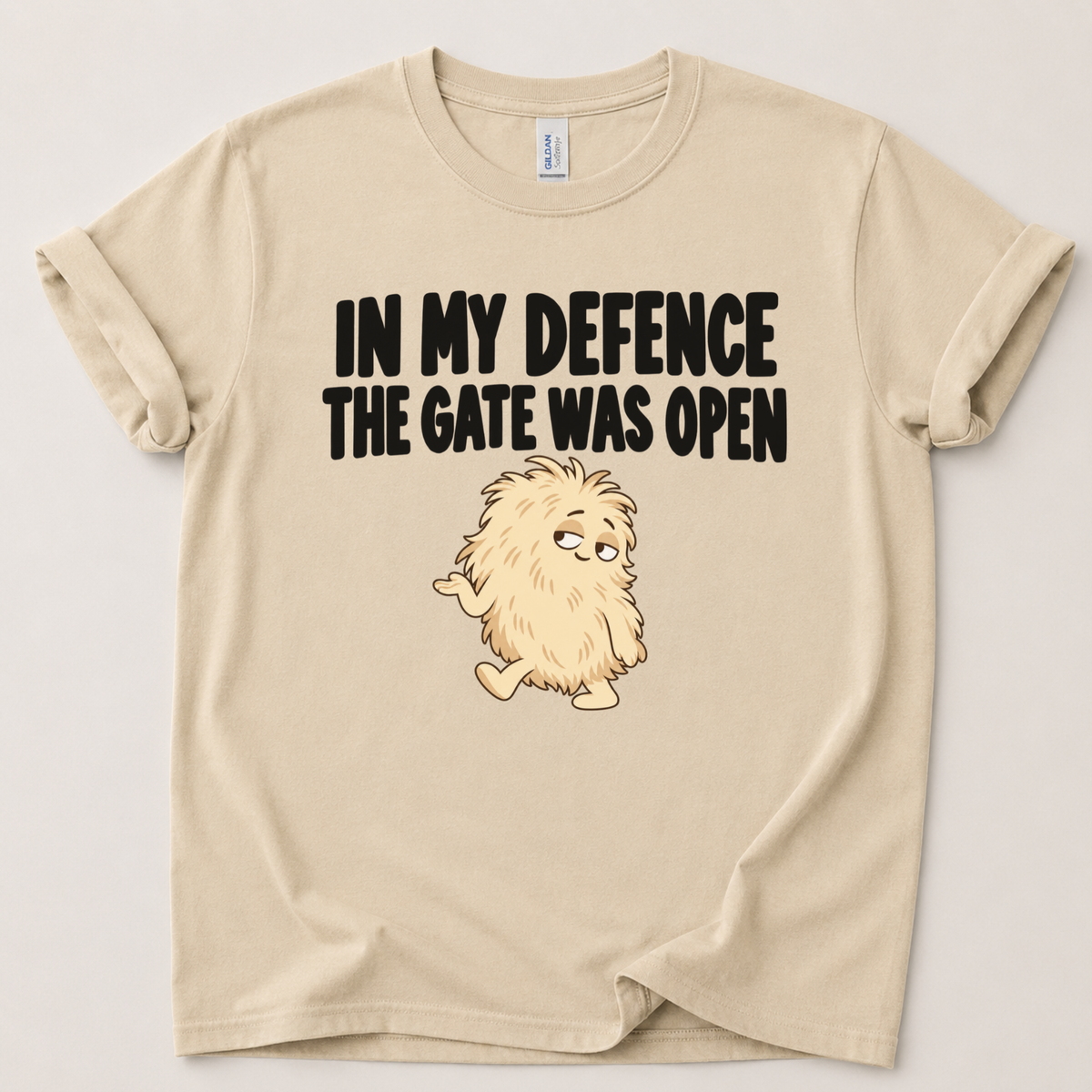 In my defence the gate was open T-Shirt