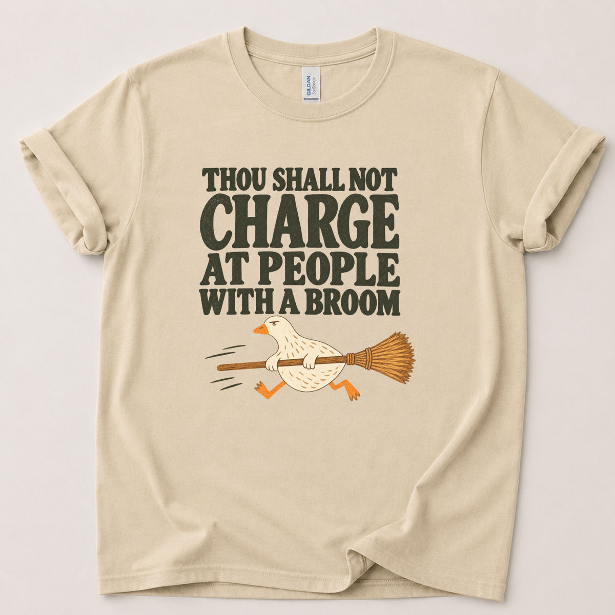 Thou shall not charge at people T-Shirt