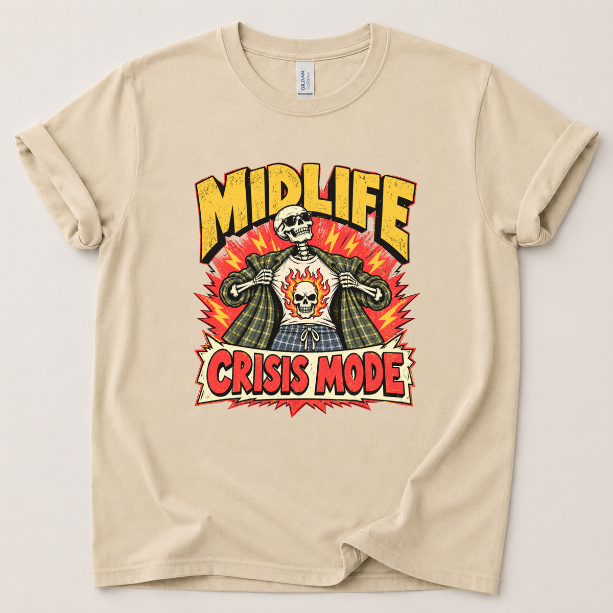 Midlife crisis mode skeleton T-Shirt