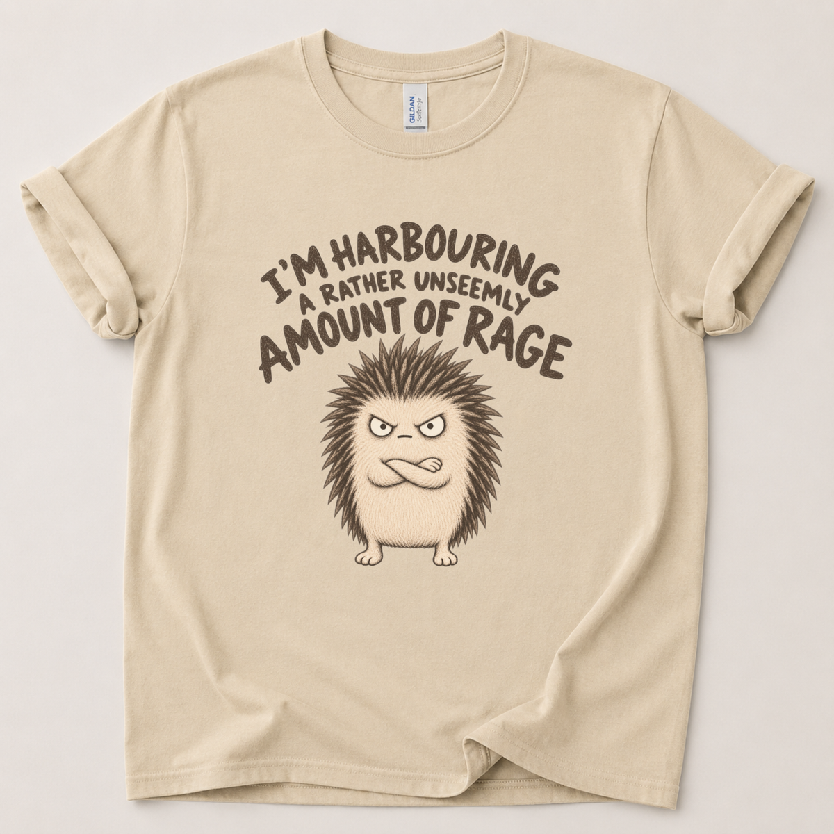 I'm harbouring rage Hedgehog T-Shirt