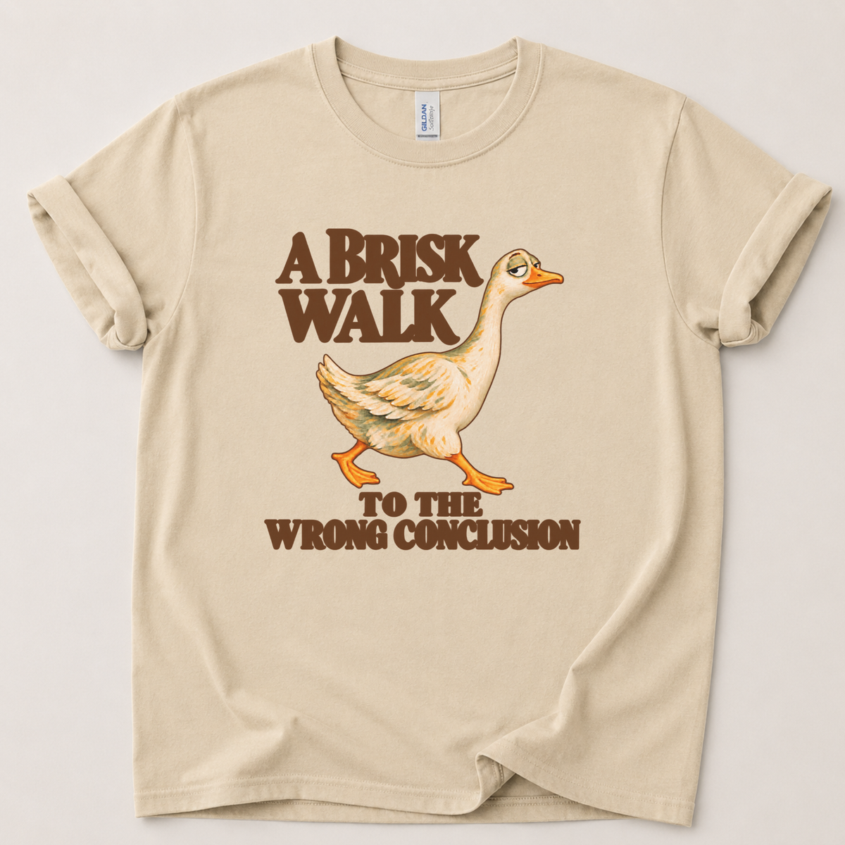 A brisk walk to the wrong conclusion T-Shirt