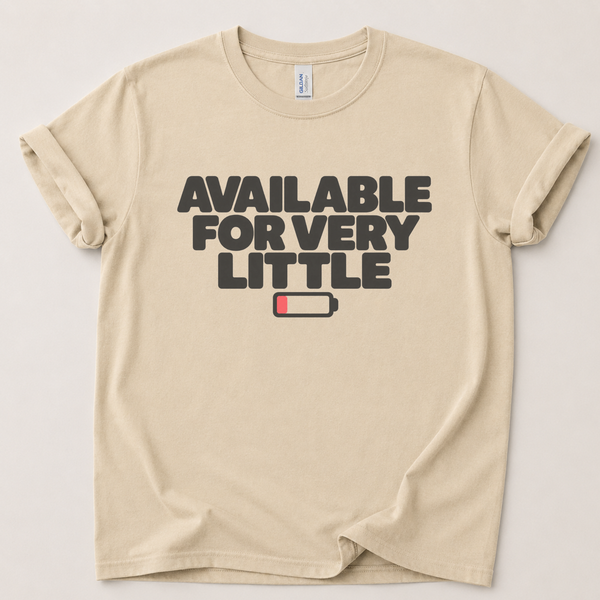 Available for very little low battery T-Shirt