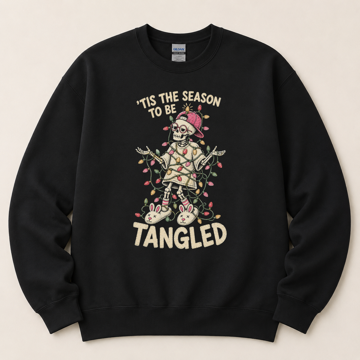 ’Tis the season to be tangled Christmas Jumper