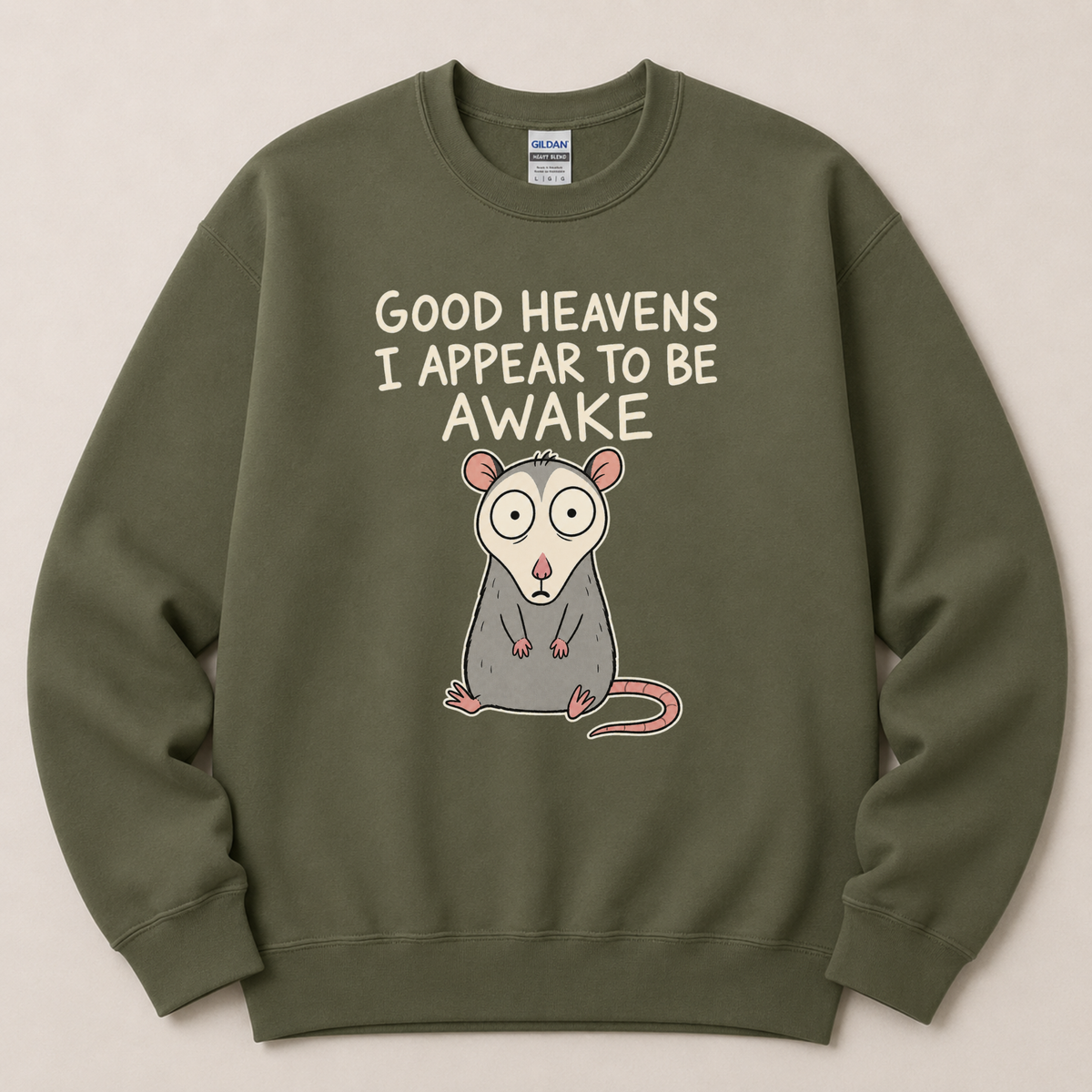 Good heavens I appear to be awake Sweatshirt
