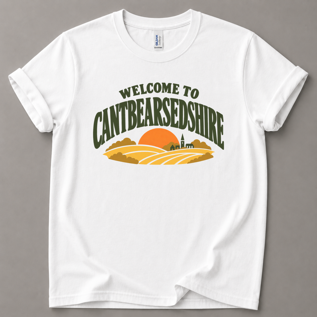 Welcome to Cantbearsedshire T-Shirt