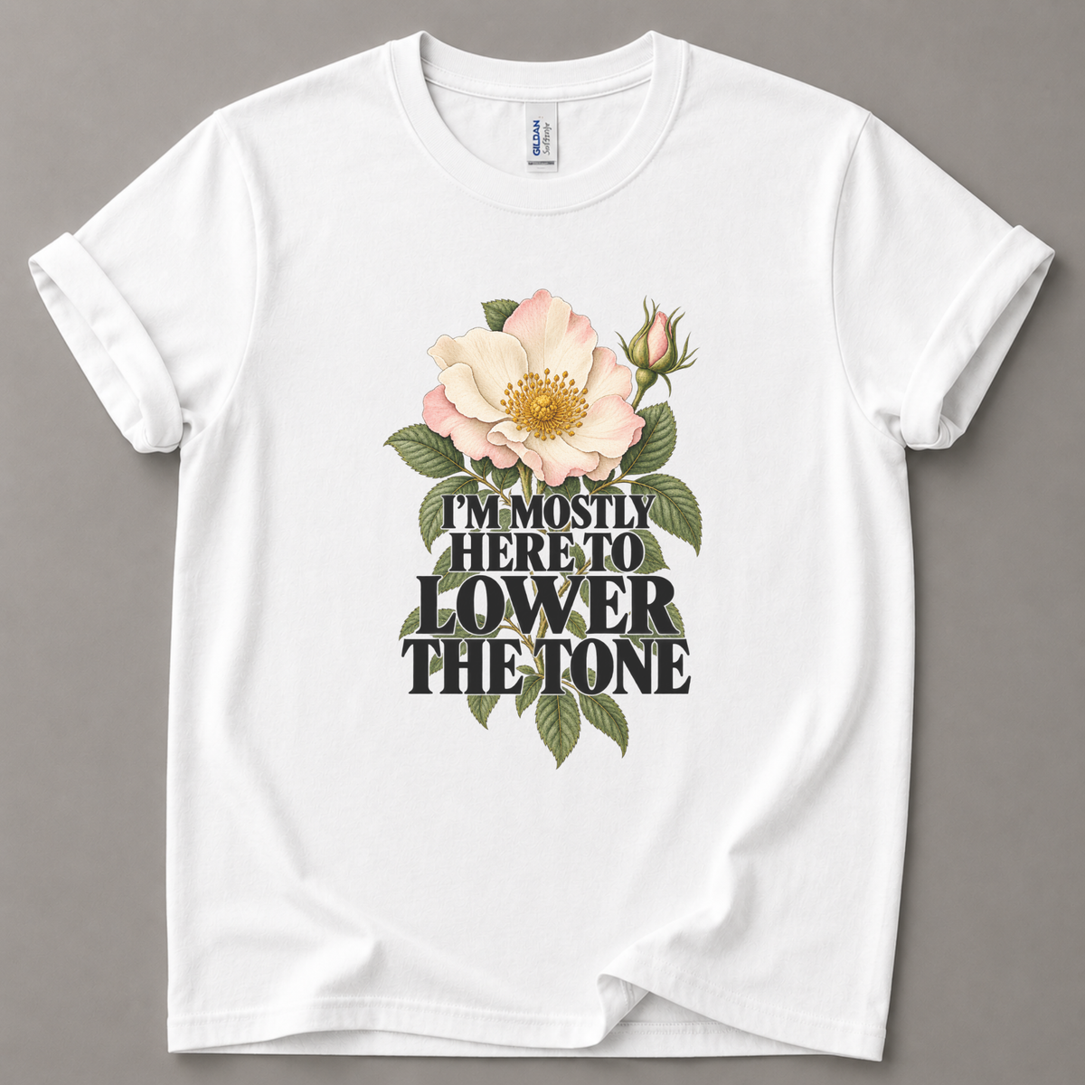 I'm mostly here to lower the tone T-Shirt