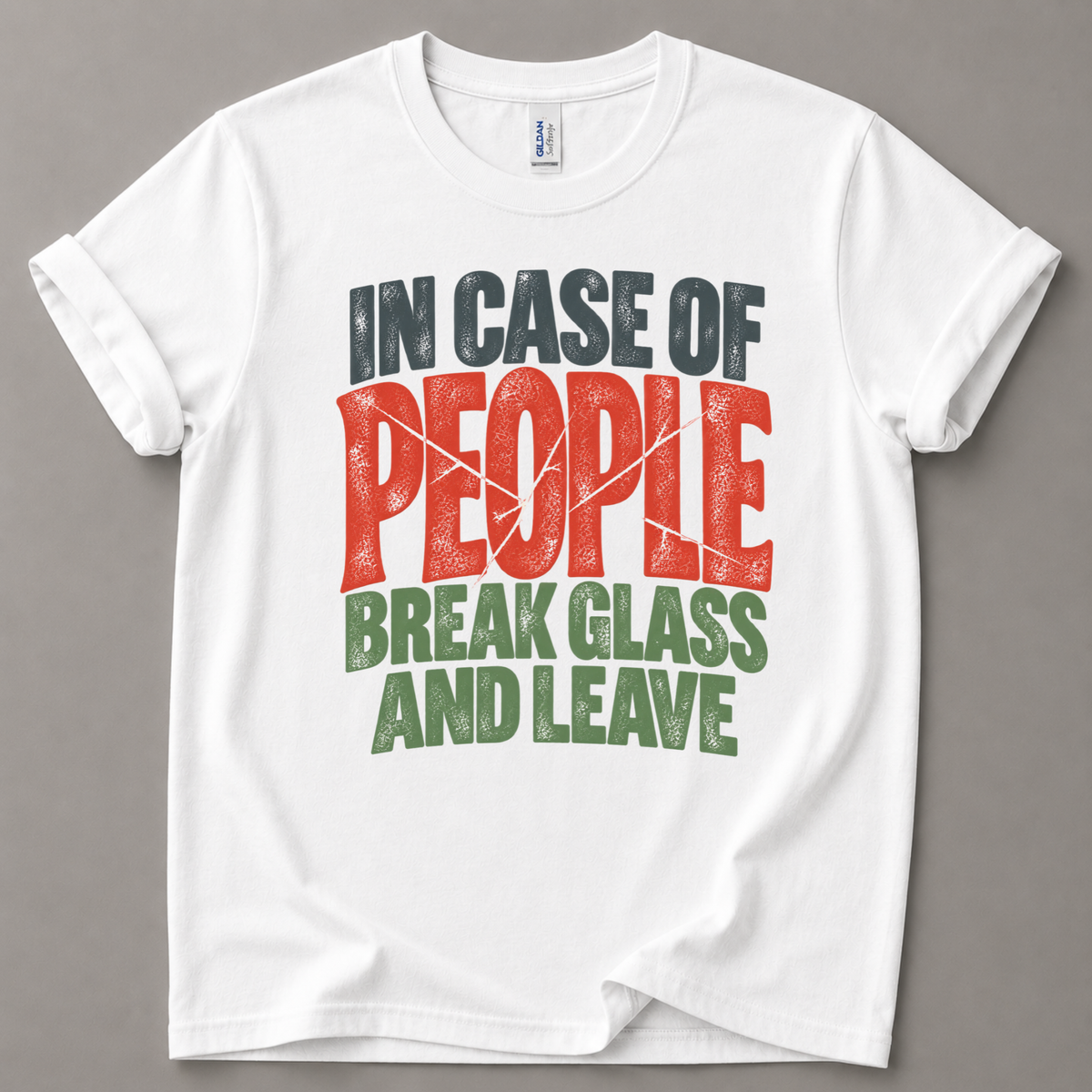 In case of people break glass T-Shirt