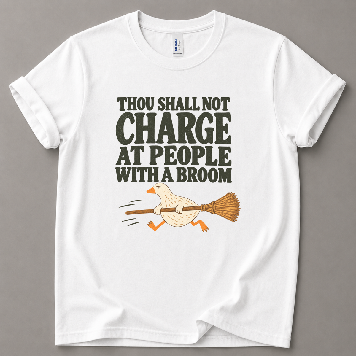 Thou shall not charge at people T-Shirt