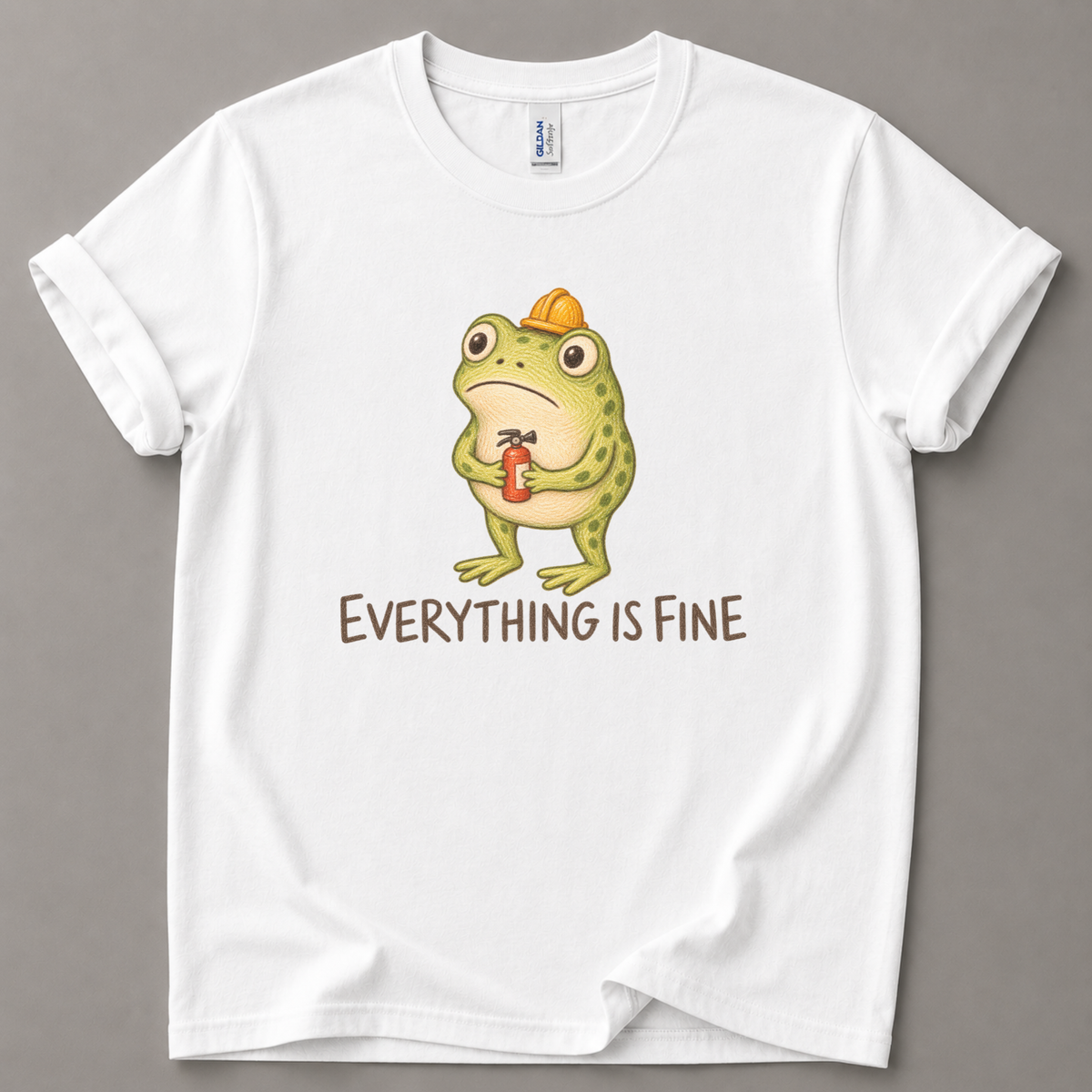 Everything is fine frog T-Shirt