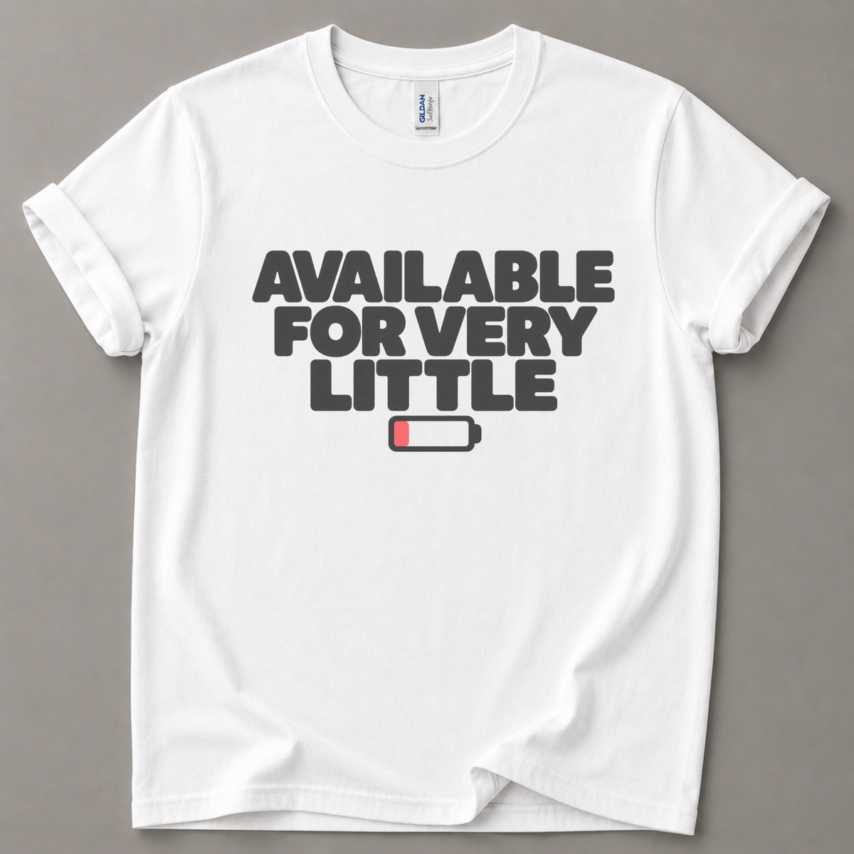Available for very little low battery T-Shirt
